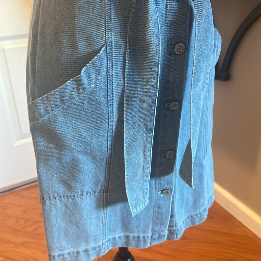 Rails Denim Button Up Dress. New But Tags Removed… - image 3